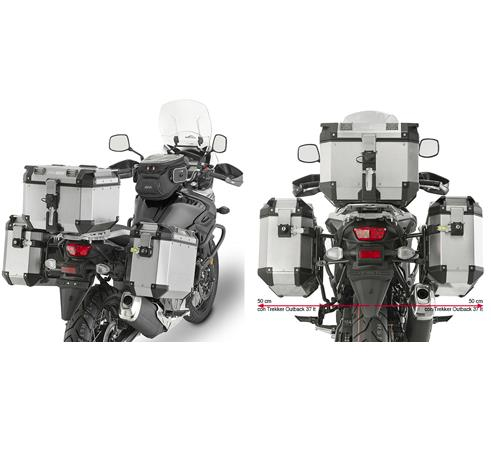 GIVI - GIVI Side Case Hardware for Outback Series Side Cases - PL3112CAM
