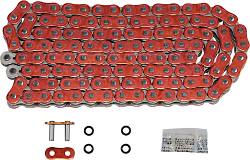 EK Chain - EK Chain 520 ZVX3 Series ZX-Ring Chain - 120 Links - Orange - 520ZVX3-120AO