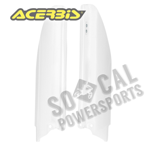 Acerbis - Acerbis Lower Fork Covers - White - 2686520002