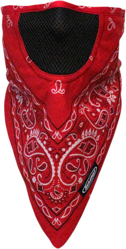 Schampa - Schampa Facefit Facemask - FMV-225 - Red Paisley - OSFM