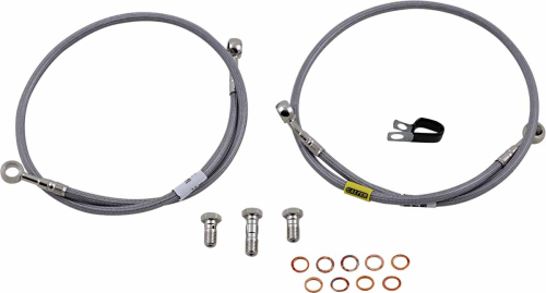 Galfer Brakes - Galfer Brakes Stainless Steel Front Hydraulic Brake Line Kit - FK003D537-2