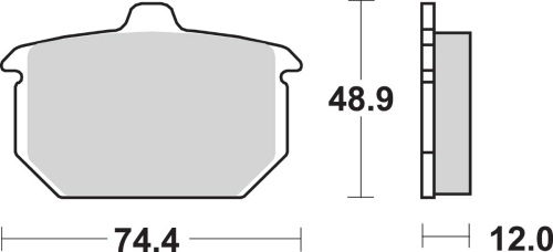 SBS - SBS HF Ceramic Brake Pads - 549H.HF