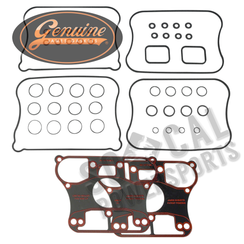 James Gasket - James Gasket Rocker Box Gasket Kit - Rubber with Metal Base - 17030-89-X