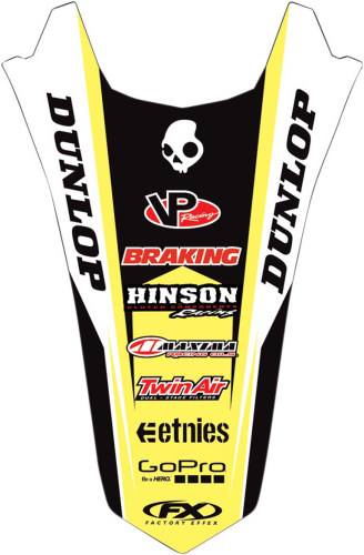 Factory Effex - Factory Effex Rear Fender Graphics Kit - Style 16 - 19-32410