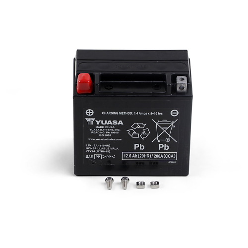 Yuasa - Yuasa Factory Activated Maintenance Free Battery - YTX14 - YUAM7RH4S