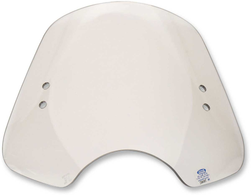 Memphis Shades - Memphis Shades Replacement Plastic for The Shooter Bar Mount Windshield (7in.Cutout) - Solar - MEP1619