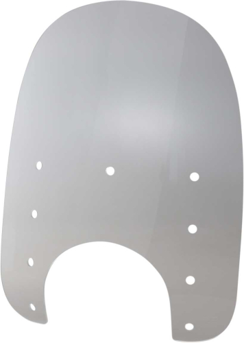 Memphis Shades - Memphis Shades Replacement Plastic for Slim Windshield (9in.Cutout) - 17in. - Clear - MEP4220