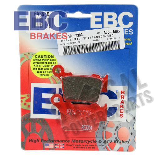 EBC - EBC X Series Carbon Brake Pads - FA368X