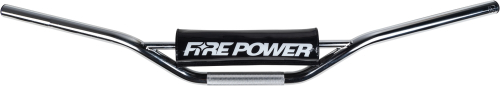 Fire Power - Fire Power Carbon Steel Anodized Handlebar - Chrome - 063201131