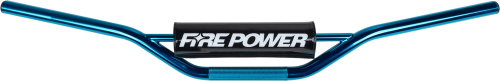 Fire Power - Fire Power Carbon Steel Anodized Handlebar - Blue - 063201121
