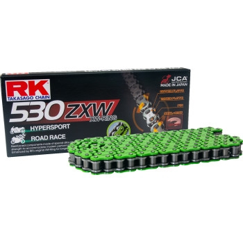 RK - RK 530 ZXW XW-Ring Chain - 150 Links - Green - MM530ZXW-150