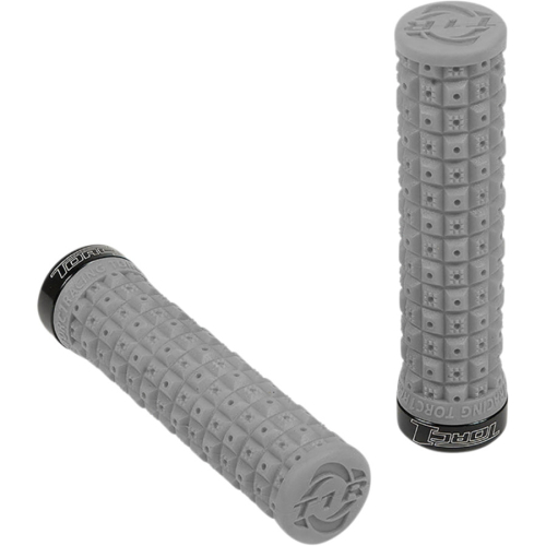 TORC1 Racing - TORC1 Racing Defy Lock-On Grips - Gray/Black - 2750-0702