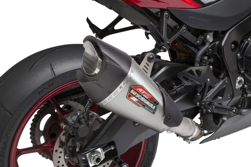 Yoshimura - Yoshimura AT2 Street Series Slip-On - Stainless Steel - 11182BP521