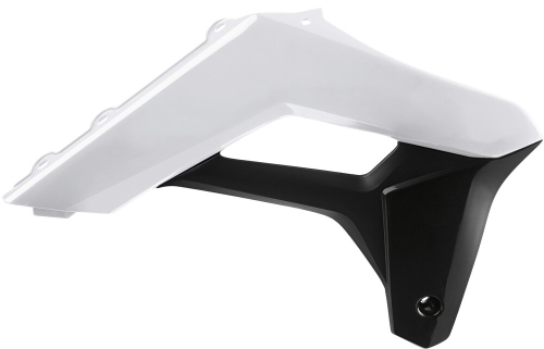 Polisport - Polisport Radiator Shroud - White/Black - 8424700002