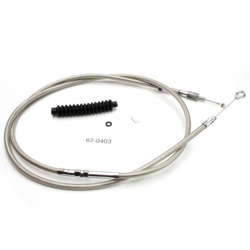 Motion Pro - Motion Pro Armor Coat Stainless Steel Longitudinally Wound Clutch Cable - 67-0403