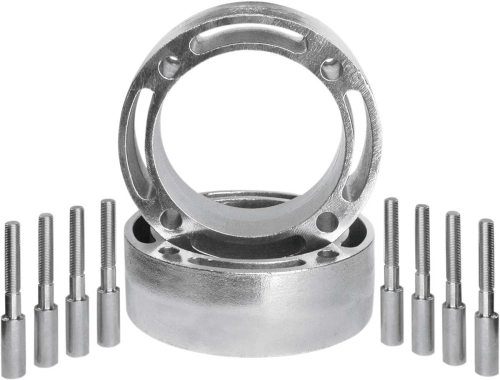 Dura Blue Inc - Dura Blue Inc EZ Fit Aluminum Wheel Spacers - 2.5in. Wide - UTV4156