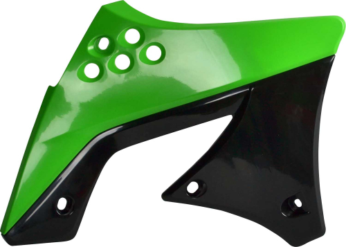 Polisport - Polisport Radiator Shroud - Green 05/Black - 8412800001