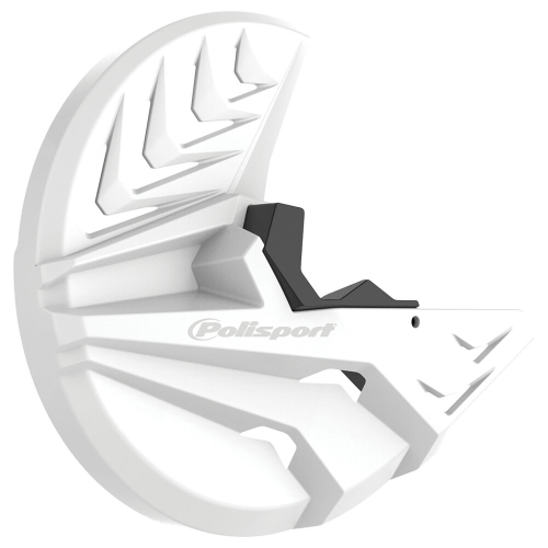 Polisport - Polisport Disc/Fork Bottom Protector - White/Black - 8155100002
