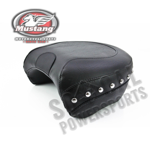 Mustang - Mustang Wide Touring Studded Recessed Rear Seat - 79377