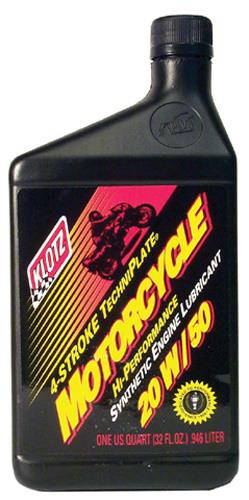 Klotz Oil - Klotz Oil 4-Stroke Motorcycle Racing Synthetic Lubricant - 20W50 - 1qt. - KL-850 (10)