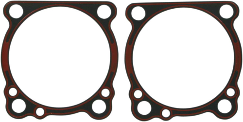James Gasket - James Gasket Cylinder Base Gasket - .016in. Rubber Coated Metal with Bead - JGI-16774-96-XT1