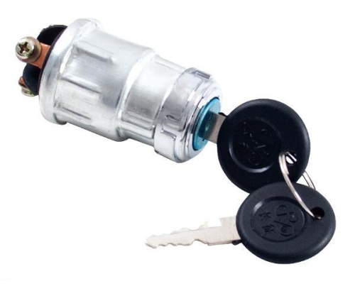 Outside Distributing - Outside Distributing Ignition Key Switch - 3 Wire - Male - 07-0510