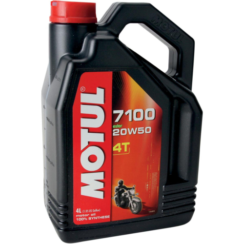 Motul - Motul 7100 4T Synthetic Ester Motor Oil - 20W50 - 4L. - 836441 / 101380
