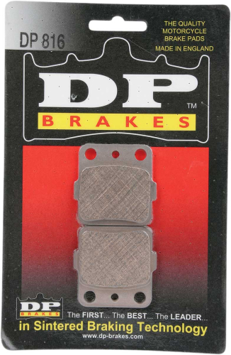 DP Brakes - DP Brakes Standard Sintered Metal Brake Pads - DP816