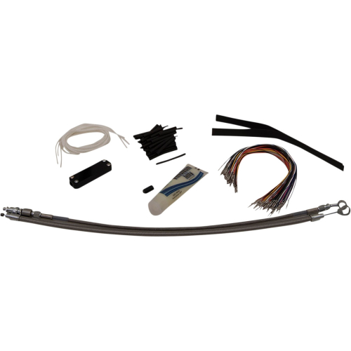 Fat Baggers, Inc. - Fat Baggers, Inc. EZ Install Handlebar Kit - Braided - 109114