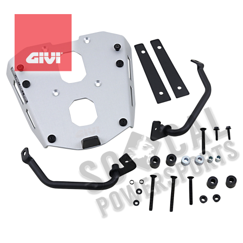 GIVI - GIVI Top Case Mounting Plate for Monokey HD Aluminium Top Cases - SRA3112