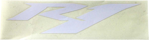 Factory Effex - Factory Effex Die Cut Sticker - 1ft. Logo - R1 - White - 17-94216