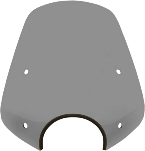 Memphis Shades - Memphis Shades Pop Top Sportshield Windshield (7in. Cutout) - Black Smoke - MEP55112