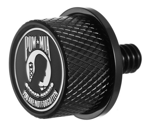 Figurati Designs - Figurati Designs Seat Mounting Knob - Black with POW MIA - FD50-SEAT KN-BK