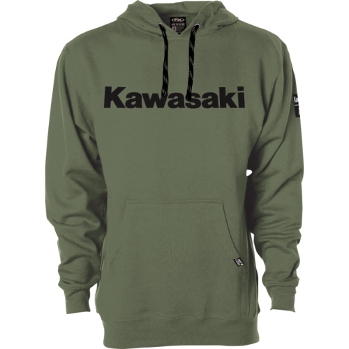 Factory Effex - Factory Effex Kawasaki Squad Pullover Hoody - 26-88102 - Green - Medium