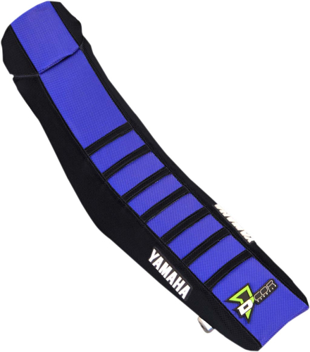 DCOR - DCOR Factory Reinforced Seat Cover - Black/Blue/Black Ribs - 30-50-127