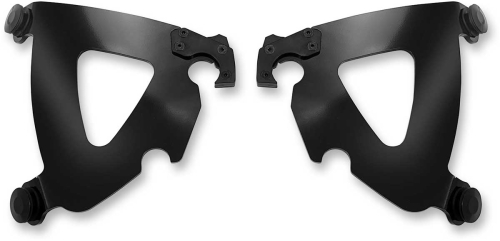 Memphis Shades - Memphis Shades Plate for Road Warrior Fairing - Black - MEB1728