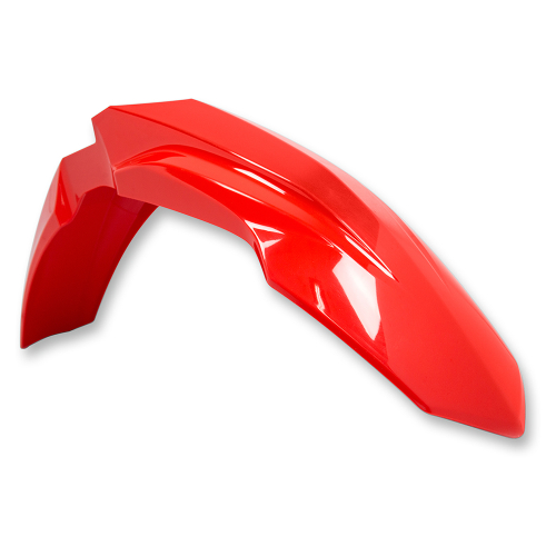 UFO Plastics - UFO Plastics Front Fender - 00-17 CR Red - HO04680-070