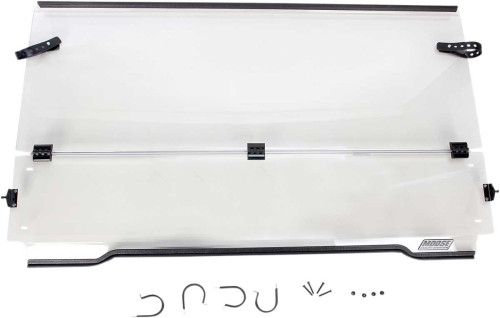 Moose Utility - Moose Utility Full Folding Windshield - LEMA100-0009