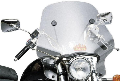 Slipstreamer - Slipstreamer SS-24 Hellfire Windshield - Clear - SS-24-C