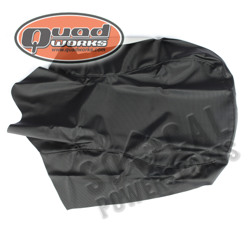 Quad Works - Quad Works Seat Cover - Gripper - Black - 31-55509-01