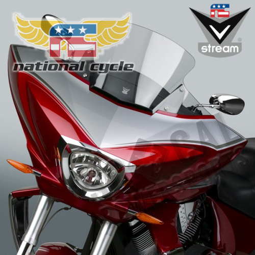 National Cycle - National Cycle VStream Windshield - 08.25in./Dark Tint - N20702