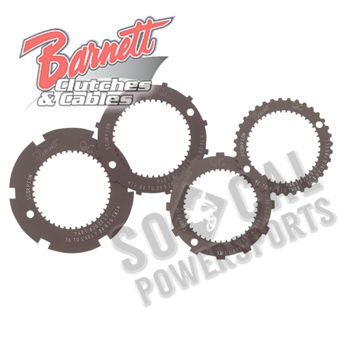 Barnett - Barnett Scorpion Clutch Lock Plates Set of 4 - 638-30-80001