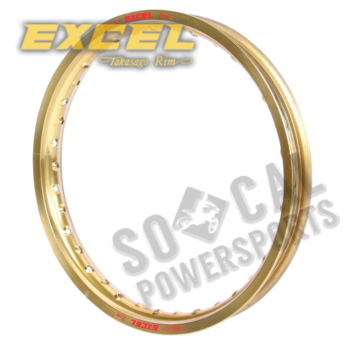 Excel - Excel Takasago Rear Rim - 19x1.85 - Gold - GDG406