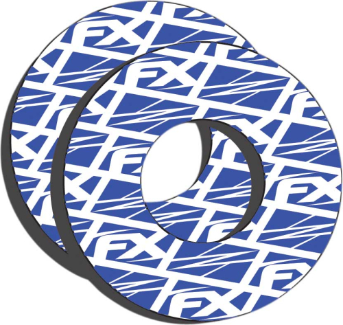 Factory Effex - Factory Effex Moto Grip Donuts - Yamaha Blue/White - 15-67920