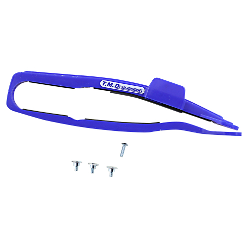 T.M. Designworks - T.M. Designworks Dirt Cross Super Front Chain Slider - Blue - DCS-Y40-BU