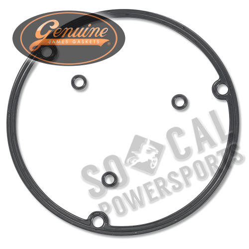 James Gasket - James Gasket Clutch Derby Cover Gasket - Molded Rubber on Steel - 25416-70-DL