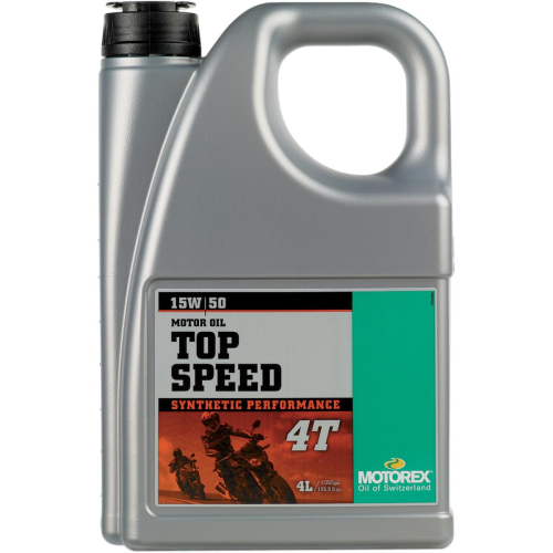 Motorex - Motorex Top Speed 4T Oil - 15W50 - 4L. - 304975