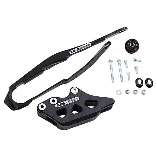 T.M. Designworks - T.M. Designworks Dirt Cross Multi-Purpose Chain Slide-N-Guide Kit FE1 Guide - Black - DCK-OR2-BK