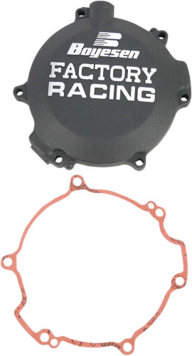 Boyesen - Boyesen Factory Clutch Cover - Black - CC-10B