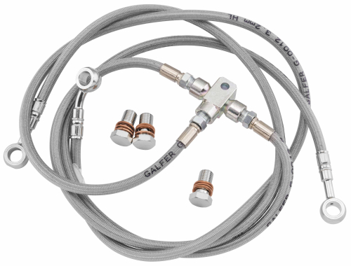 Galfer Brakes - Galfer Brakes 3-Line Brake Line Kit - (+2in.) - FK003D418-3+2